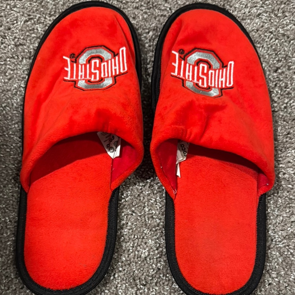 Ohio State Red Slippers